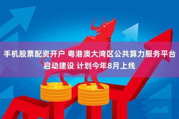 手机股票配资开户 粤港澳大湾区公共算力服务平台启动建设 计划今年8月上线